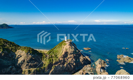 蒲生田岬　ドローン空撮 77068960