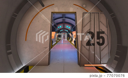 宇宙船内部 77070076