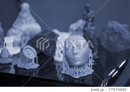 Objects photopolymer printed on a 3d printer. 77074082