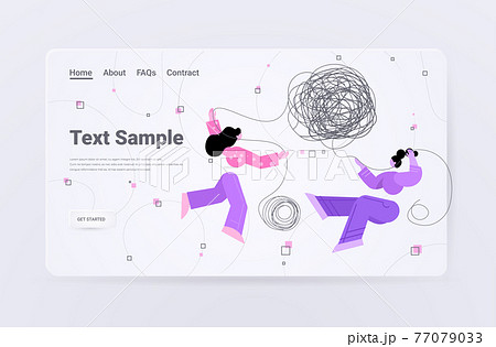 psychologist solving psychological problem in tangled brain psychotherapy session treatment of stress addictions 77079033