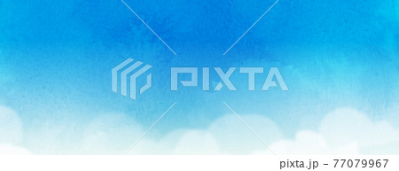 青空 水彩 青空 水彩 77079967