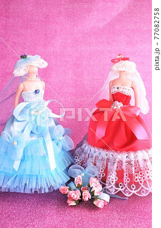 ミニチュアドレス 結婚式のイメージ ミニチュアドレス 結婚式のイメージ 77082758