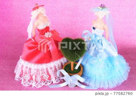 ミニチュアドレス 結婚式のイメージ ミニチュアドレス 結婚式のイメージ 77082760