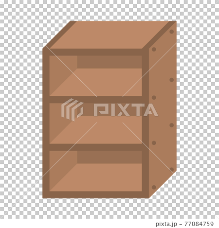 彩盒/書架插圖圖像 彩盒/書架插圖圖像 77084759