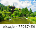 初夏の瑠璃光寺 77087450
