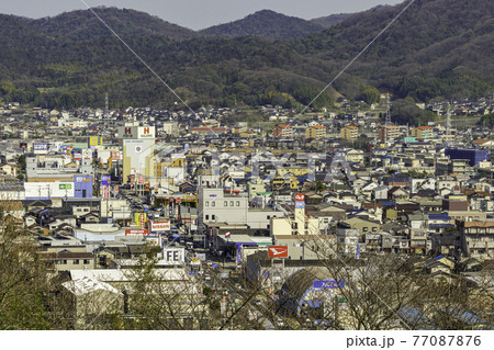 古城山公園 笠岡市街 岡山県笠岡市 古城山公園 笠岡市街 岡山県笠岡市 77087876
