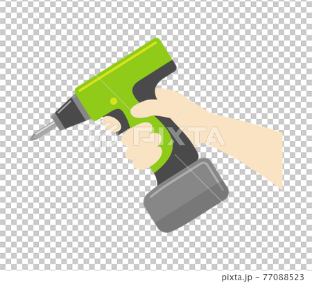 電動ドライバーのイラストイメージ 77088523