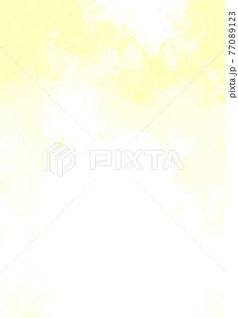 淡い黄色の水彩テクスチャ背景のイラスト素材