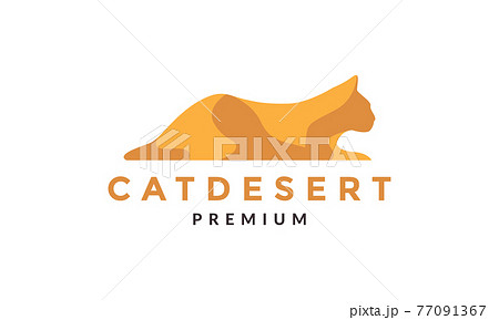 abstract colorful cat desert logo vector symbol icon design graphic illustration abstract colorful cat desert logo vector symbol icon design graphic illustration 77091367