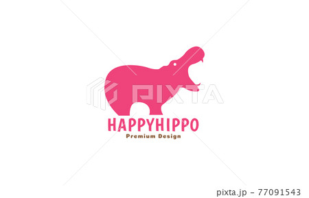 hippo animal wild roar logo vector symbol icon design graphic illustration hippo animal wild roar logo vector symbol icon design graphic illustration 77091543