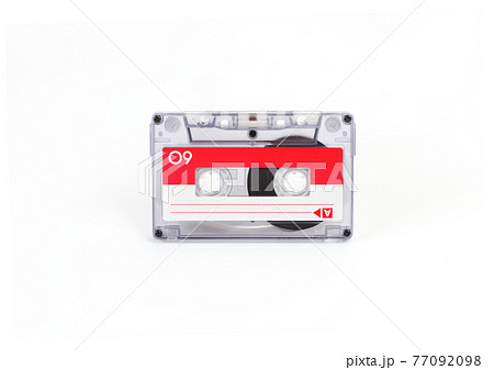 昭和のカセットテープです。録音、再生、音楽を楽しみました。の写真