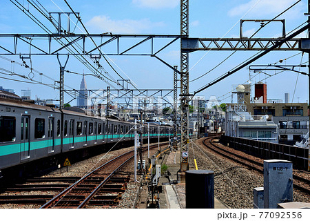 代々木上原駅 小田急線、千代田線、各種車両 77092556