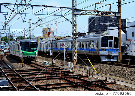 代々木上原駅 小田急線、千代田線、各種車両 代々木上原駅 小田急線、千代田線、各種車両 77092666