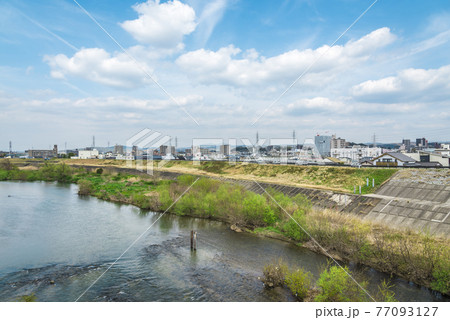 《愛知県》岡崎市　矢作川 77093127