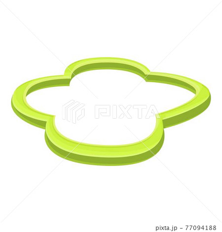 Paprica slice icon, cartoon style Paprica slice icon, cartoon style 77094188