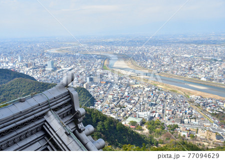 岐阜城からの風景 岐阜城からの風景 77094629