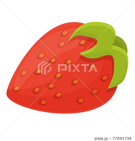 Fruit vitamin icon, cartoon style Fruit vitamin icon, cartoon style 77095736