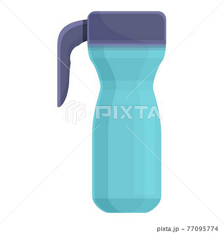 Coffee thermo mug icon, cartoon style Coffee thermo mug icon, cartoon style 77095774