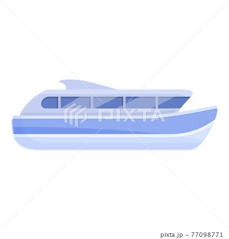 Speed cruise icon, cartoon style 77098771