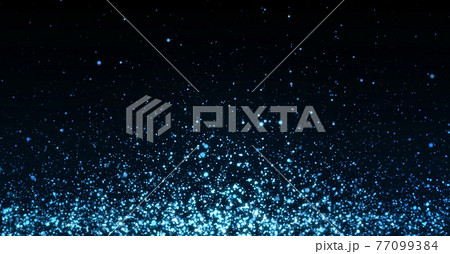 パーティクル、ワイヤーフレームの波 パーティクル、ワイヤーフレームの波 77099384