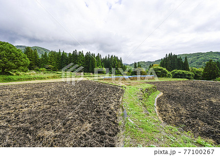 日本の原風景 収穫を終えた青鬼集落 日本の原風景 収穫を終えた青鬼集落 77100267