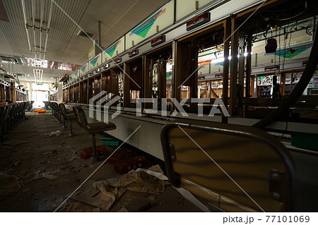 廃墟　廃パチンコ屋　パチンコ屋　廃遊技場　遊技場　長野県　長野市　新天地　パチンコ新天地 77101069