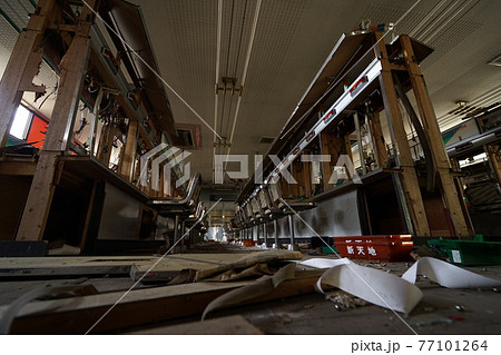 廃墟　廃パチンコ屋　パチンコ屋　廃遊技場　遊技場　長野県　長野市　新天地　パチンコ新天地 77101264