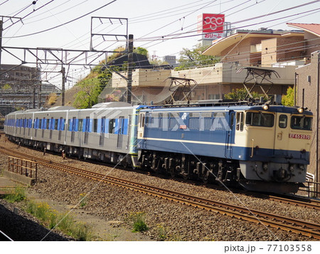 都営6500系甲種輸送 77103558