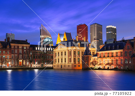 The Hague, Netherlands City Center Skyline The Hague, Netherlands City Center Skyline 77105922
