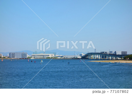 甲子園浜の風景 甲子園浜の風景 77107802