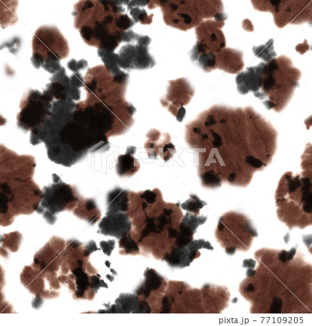 Cow tie dye seamless pattern. Watercolour abstract texture. Cow tie dye seamless pattern. Watercolour abstract texture. 77109205