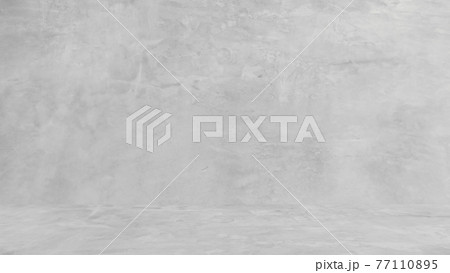 Grungy white background of natural cement or stone old texture as a retro pattern wall. Conceptual wall banner, grunge, material,or construction. 77110895