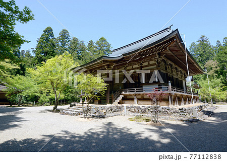 新緑の神護寺 毘沙門堂 京都市高雄 新緑の神護寺 毘沙門堂 京都市高雄 77112838
