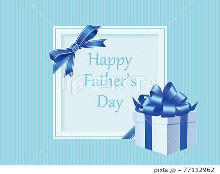 父の日　文字フレーム素材 77112962
