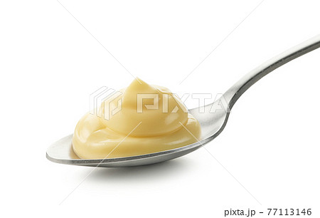 spoon of mayonnaise 77113146