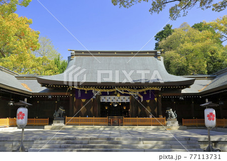 姫路護国神社 拝殿① 姫路護国神社 拝殿① 77113731