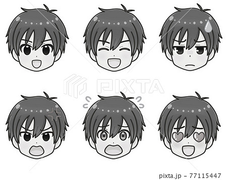 7,741 Anime Face Boy Images, Stock Photos, 3D objects, & Vectors