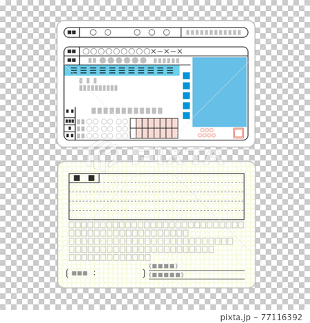 日本駕照正反面 77116392