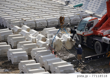 令和元年台風19号被災千曲川護岸工事 令和元年台風19号被災千曲川護岸工事 77118518