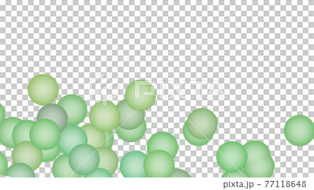 CGボール 多数の転がるボール CGボール 多数の転がるボール 77118648