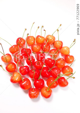 サクランボ　さくらんぼ　チェリー 77122969