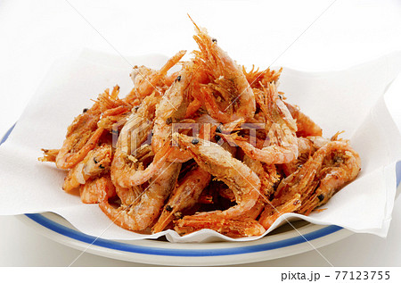 小エビの唐揚げ 77123755