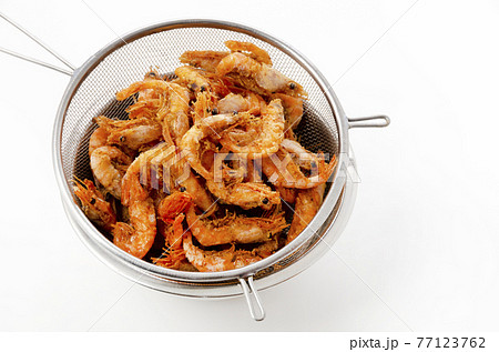 小エビの唐揚げ 77123762