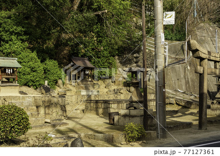 神島外港ちかくの神社 岡山県笠岡市 神島外港ちかくの神社 岡山県笠岡市 77127361