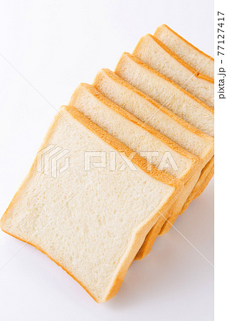 食パンイメージ　白バック 77127417