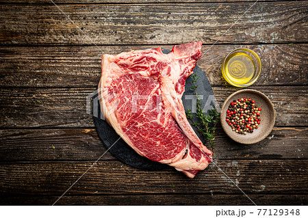 Raw Beef Steak Raw Beef Steak 77129348