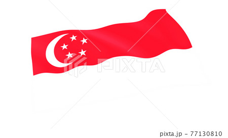 シンガポール国旗 77130810