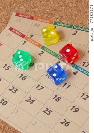 サイコロ,四角,四角形,ゲーム,娯楽,数字,ダイス、カレンダー、暦、スケジュール、管理、出目 サイコロ,四角,四角形,ゲーム,娯楽,数字,ダイス、カレンダー、暦、スケジュール、管理、出目 77135171