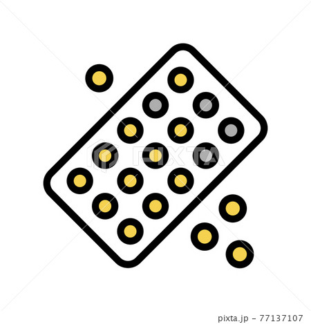 drug homeopathy package color icon vector illustration 77137107