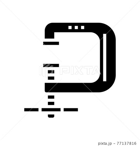 vice jewellery line icon vector illustration vice jewellery line icon vector illustration 77137816